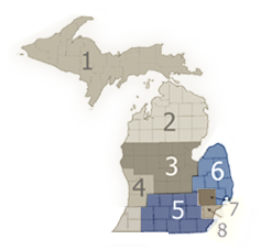 Supported Counties of the Judson PARC